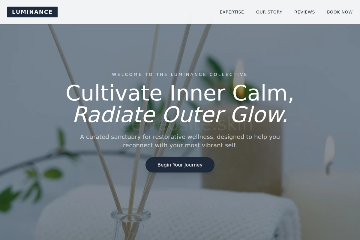 Premium Cosmetics Website Design