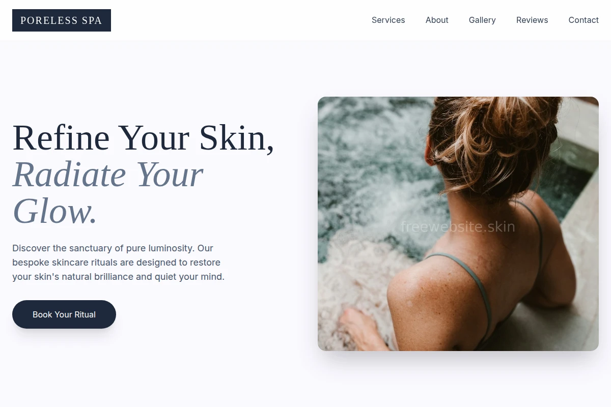 Poreless Spa